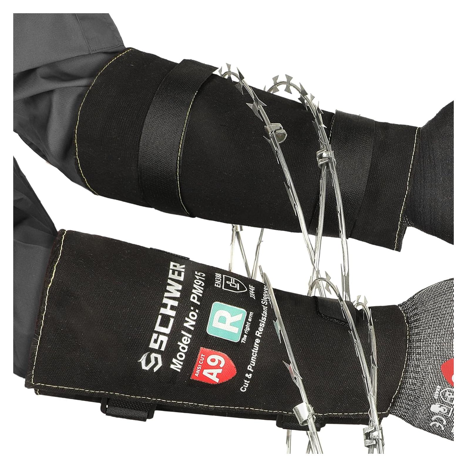 Mangas de brazo Schwer PM915 A9 - Protección contra cortes 20.32 cm