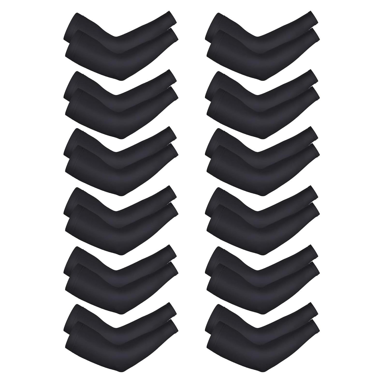 Mangas de Protección UV Unisex Bememo - 12 Pares, Transpirables