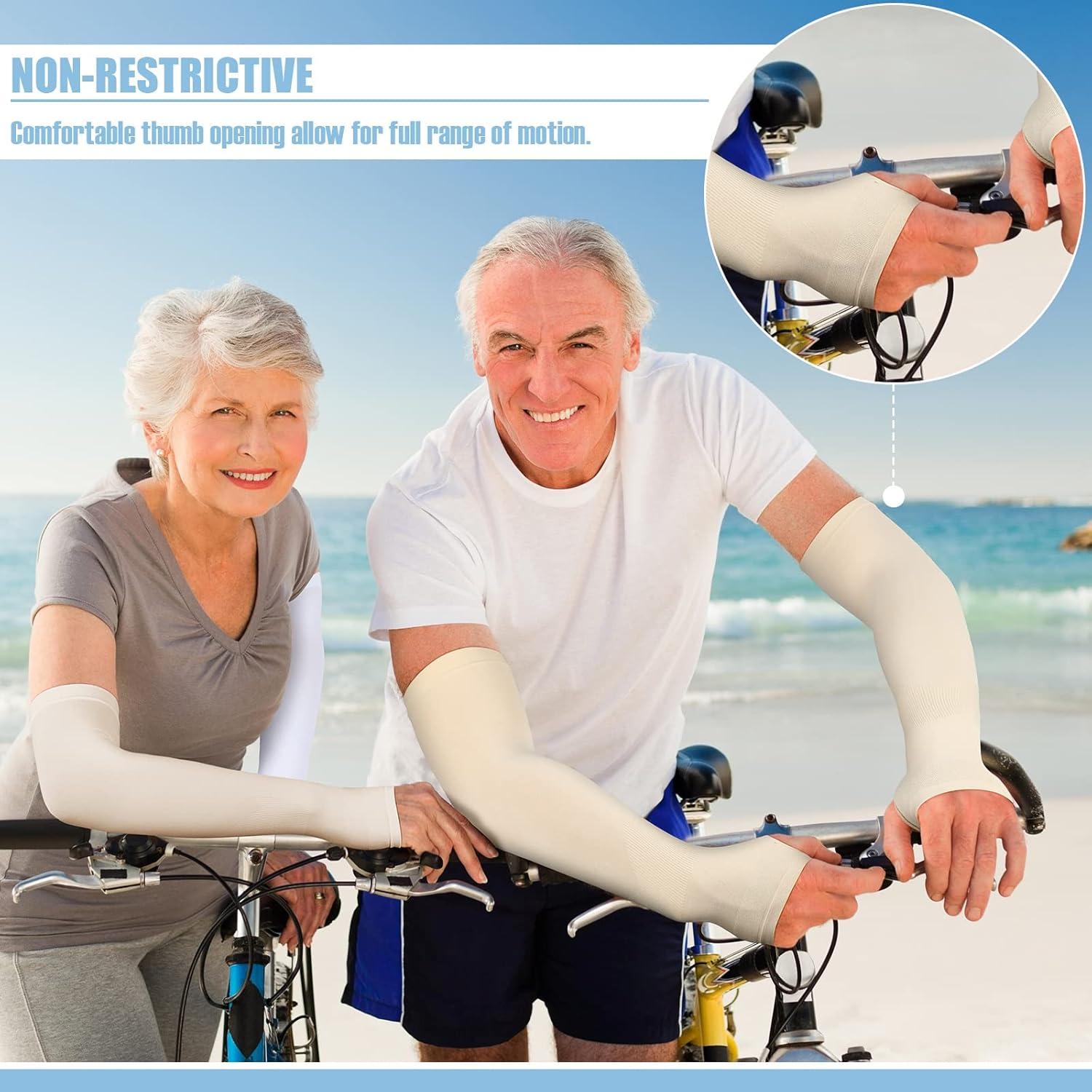 Mangas Protectores para Piel Delicada Janmercy - 9 Pares