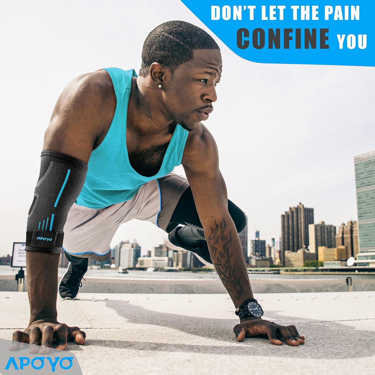 Soporte de Codo APOYO para Tendinitis y Artritis - Grande