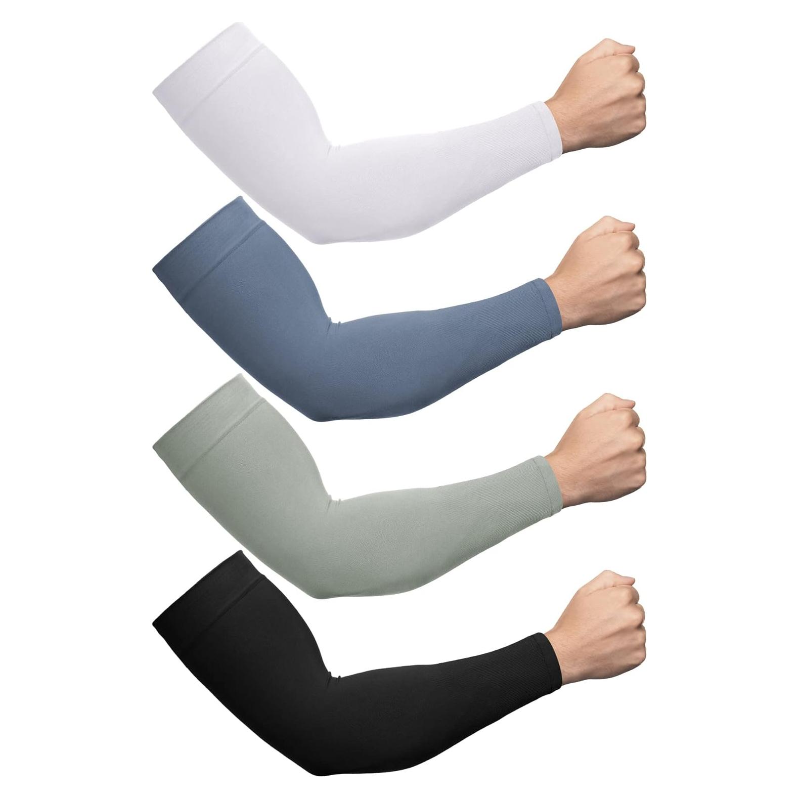 Mangas de Enfriamiento Foaincore 4 Pares Talla Única UV 50