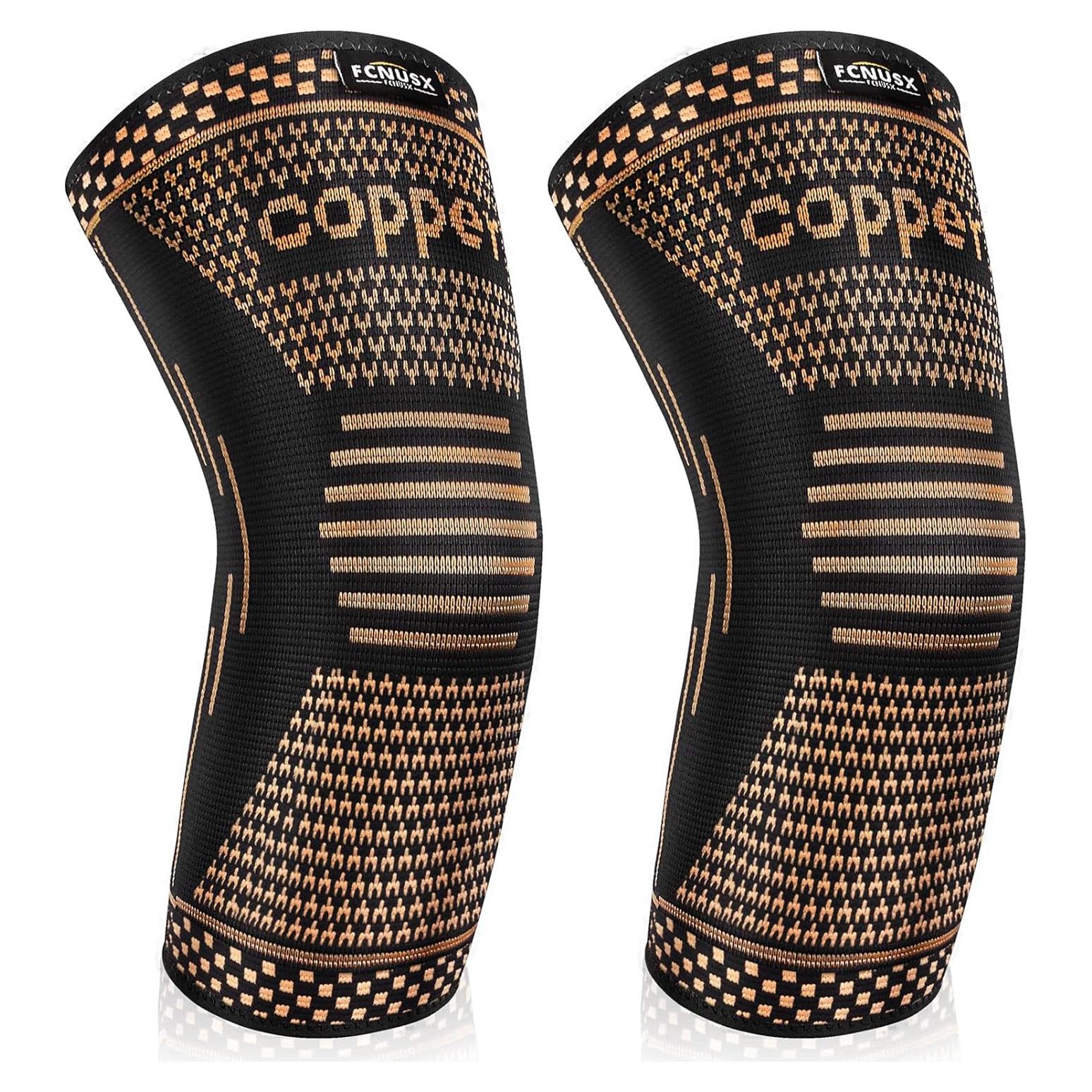 Manga de Compresión para Codo FCNUSXSPORTS Mediana Negra