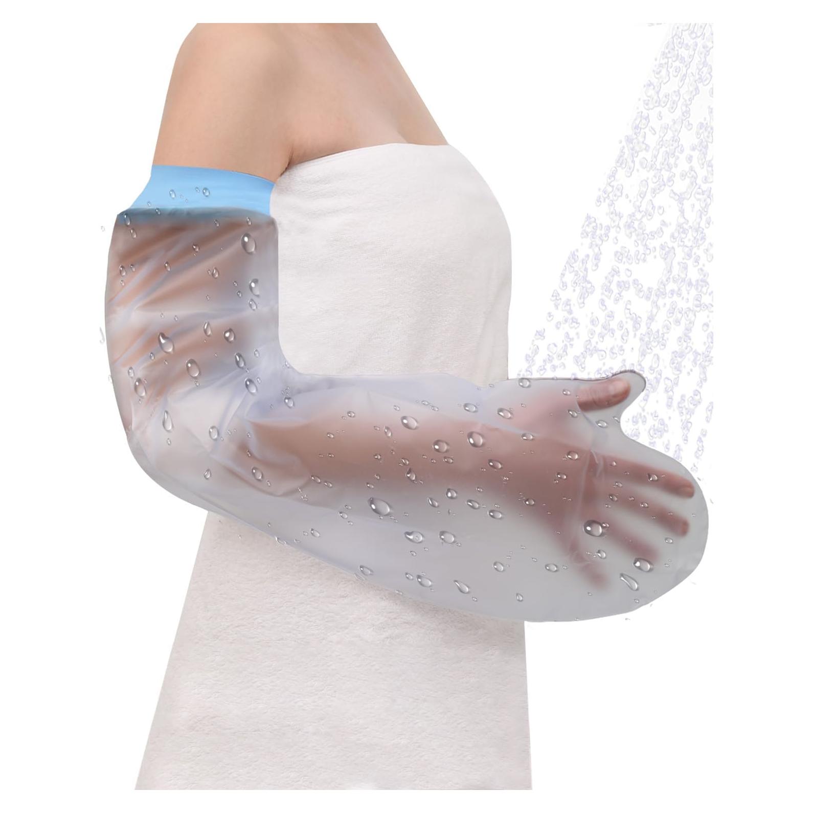 Cubierta impermeable para yeso de brazo CureSquad 24.66x21.88cm
