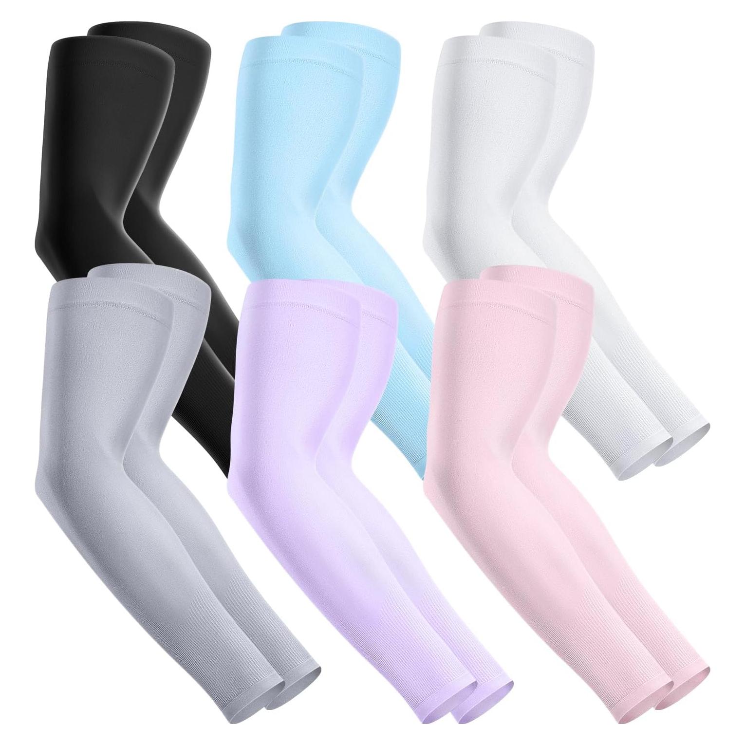 Mangas para brazos Fivali UV 50 - 6 pares para deportes