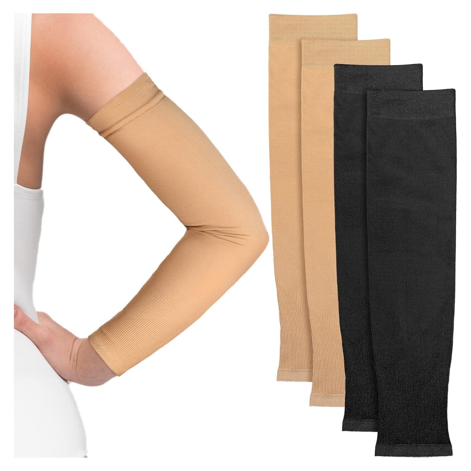 Mangas de Compresión Vicenpal para Cubrir Tatuajes - 2 Pares