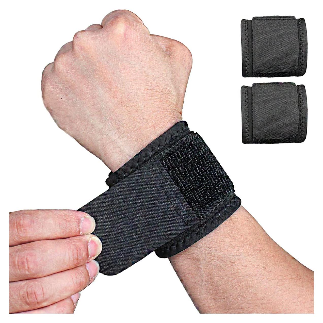 Muñequera Ajustable YUNYILAN para Fitness y Alivio del Dolor