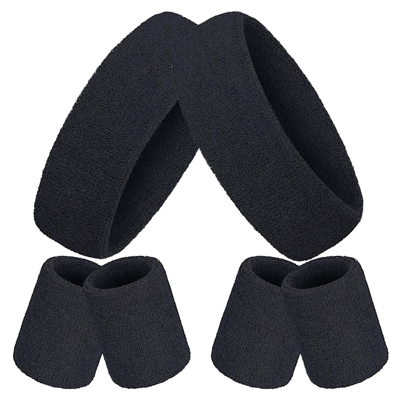 Conjunto de Bandas para Sudor Bememo - 2 Cintas y 4 Muñequera