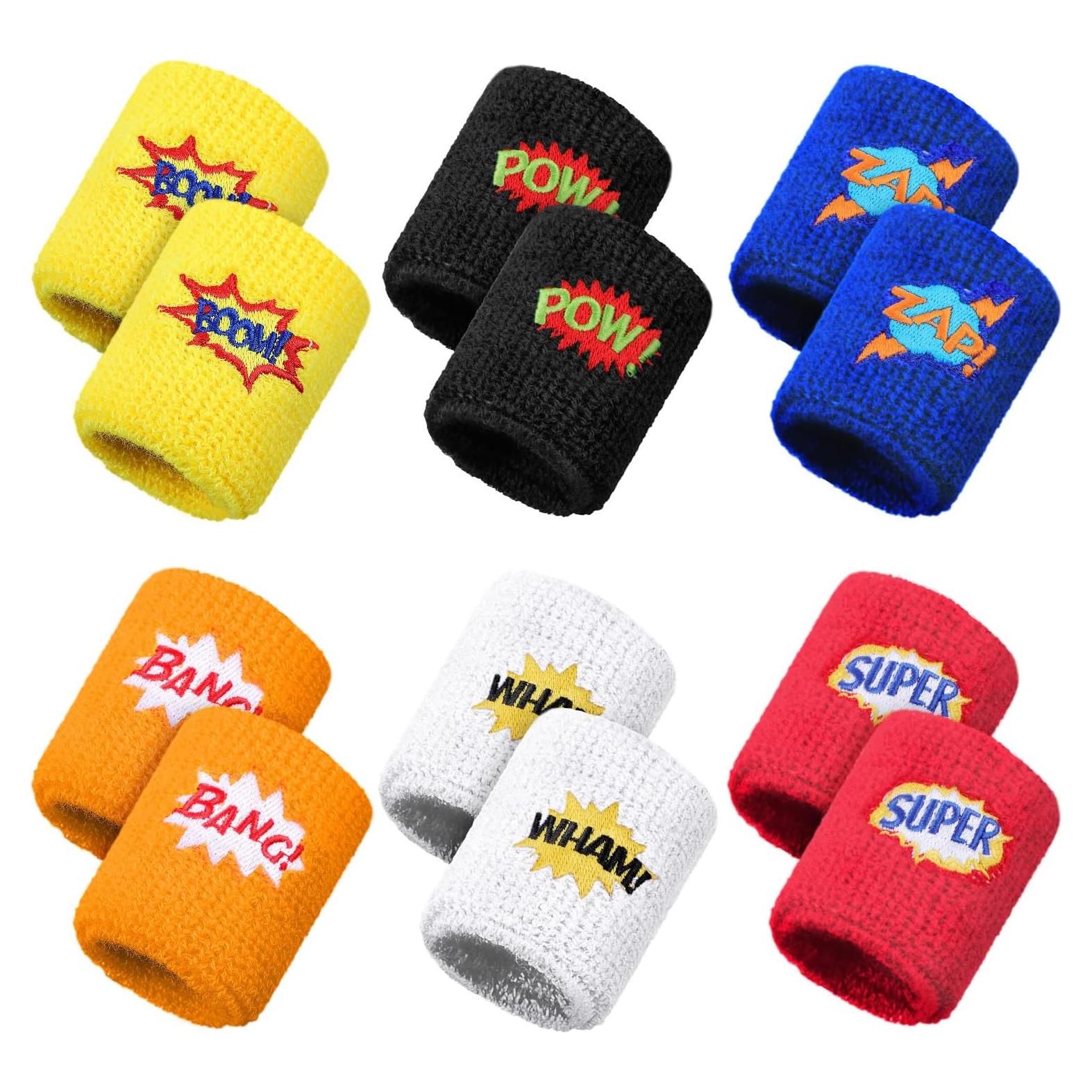 24 Pulseras Deportivas Gejoy para Niños - Coloridas y Transpirables