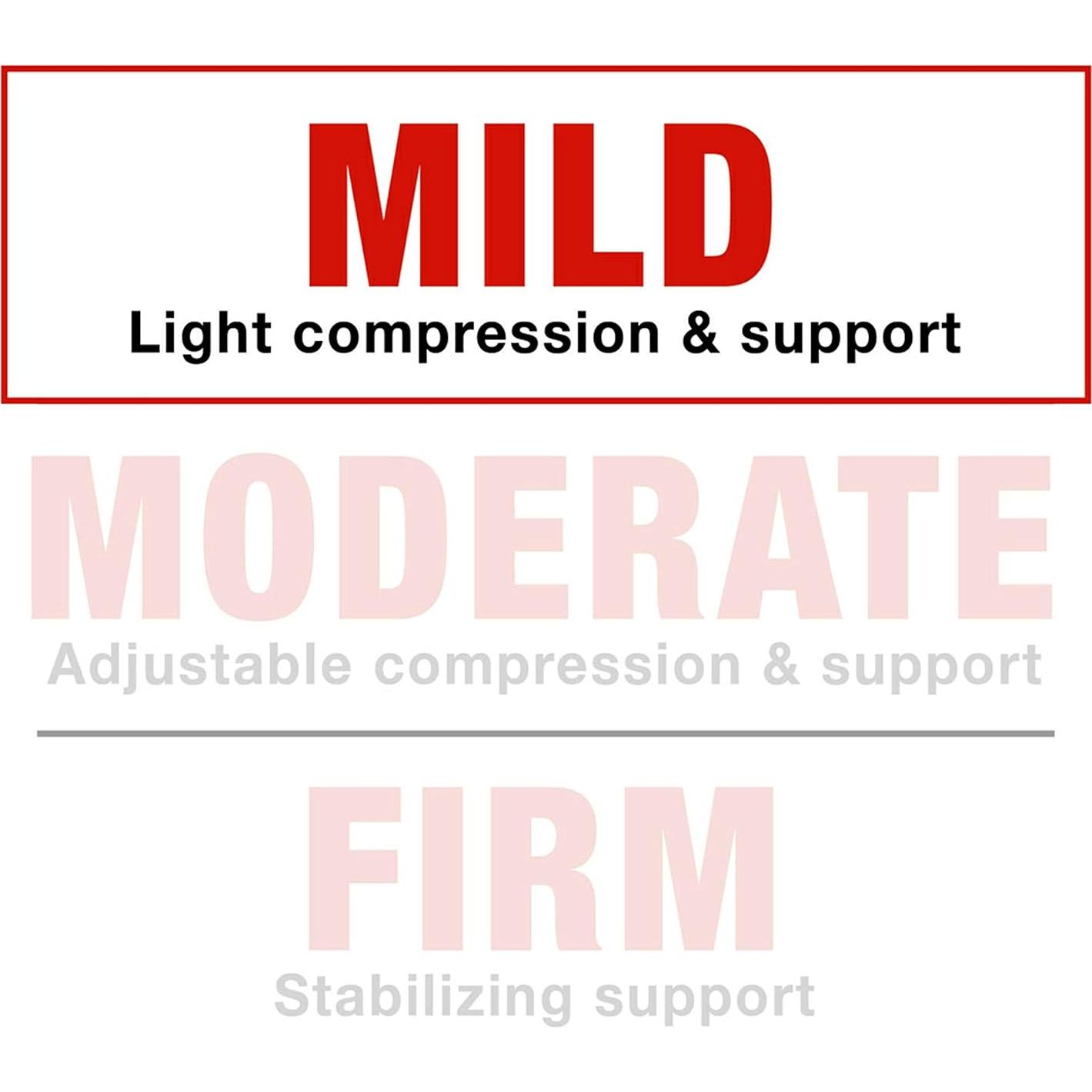 Soporte de Tobillo de Compresión ACE, Pequeño/Mediano, Negro