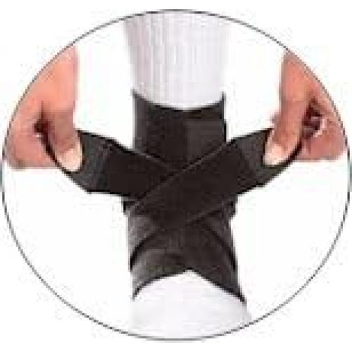 Soporte Ajustable para Tobillo Mueller, Talla Única, Negro