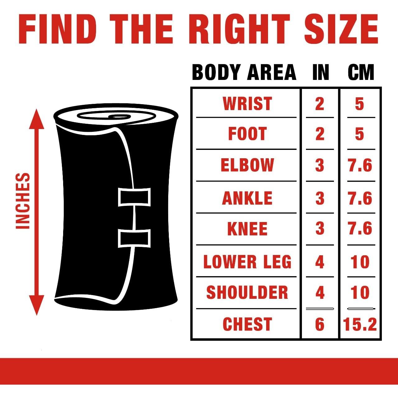 Venda Elástica ACE 7.6 cm con Clips, Soporte para Codo y Tobillo