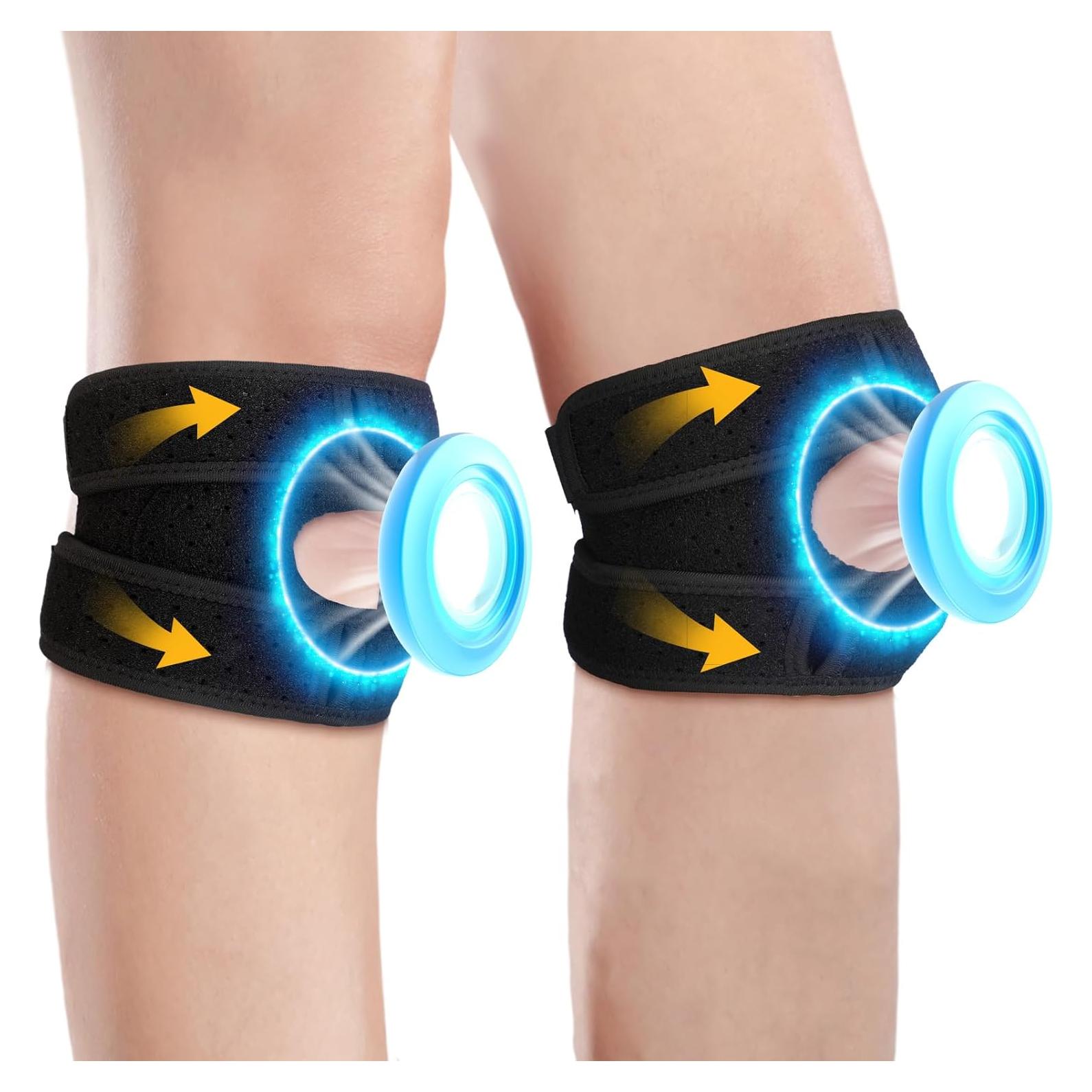 2 Soportes de Rodilla Ajustables Halloscume para Alivio del Dolor