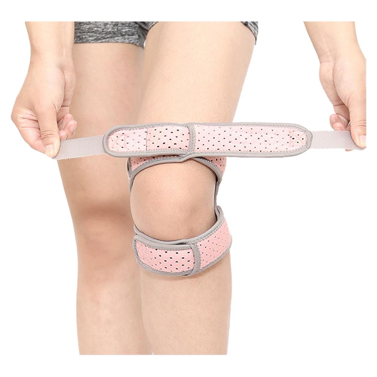 Férula para Rodilla SUJAYU Rosa Ajustable para Alivio de Dolor