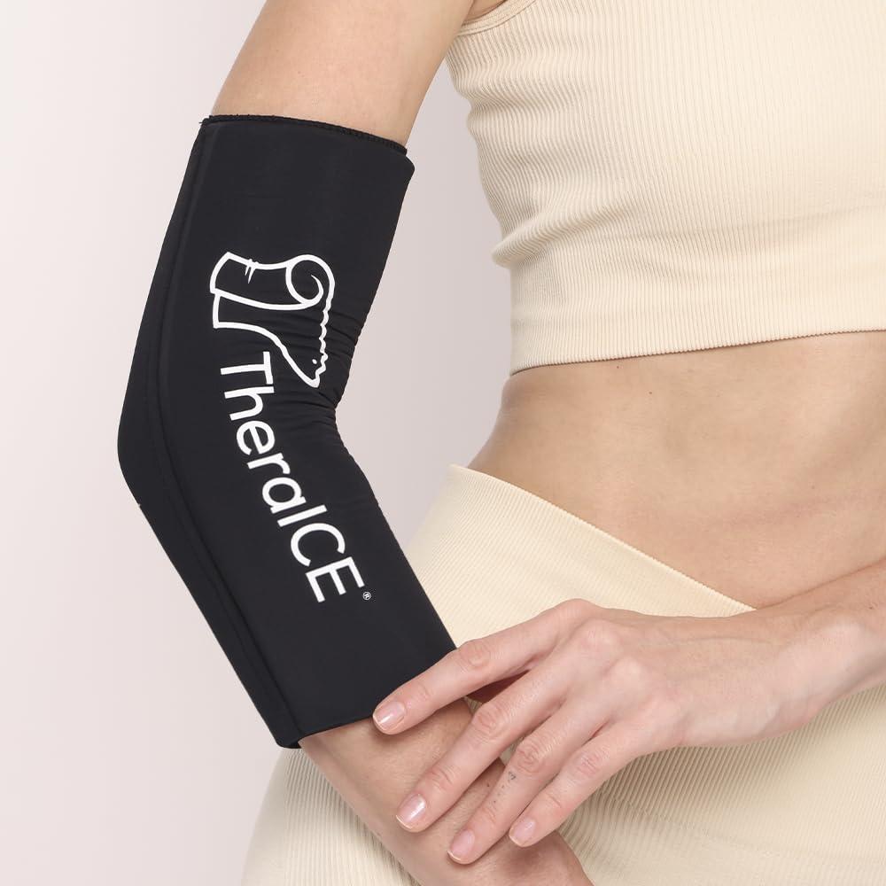 Manga de Compresión con Hielo TheraICE para Codo - Alivio Tendinitis