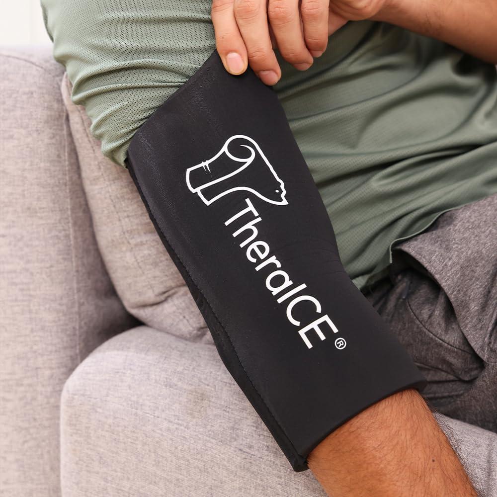 Manga de Compresión con Hielo TheraICE para Codo - Alivio Tendinitis
