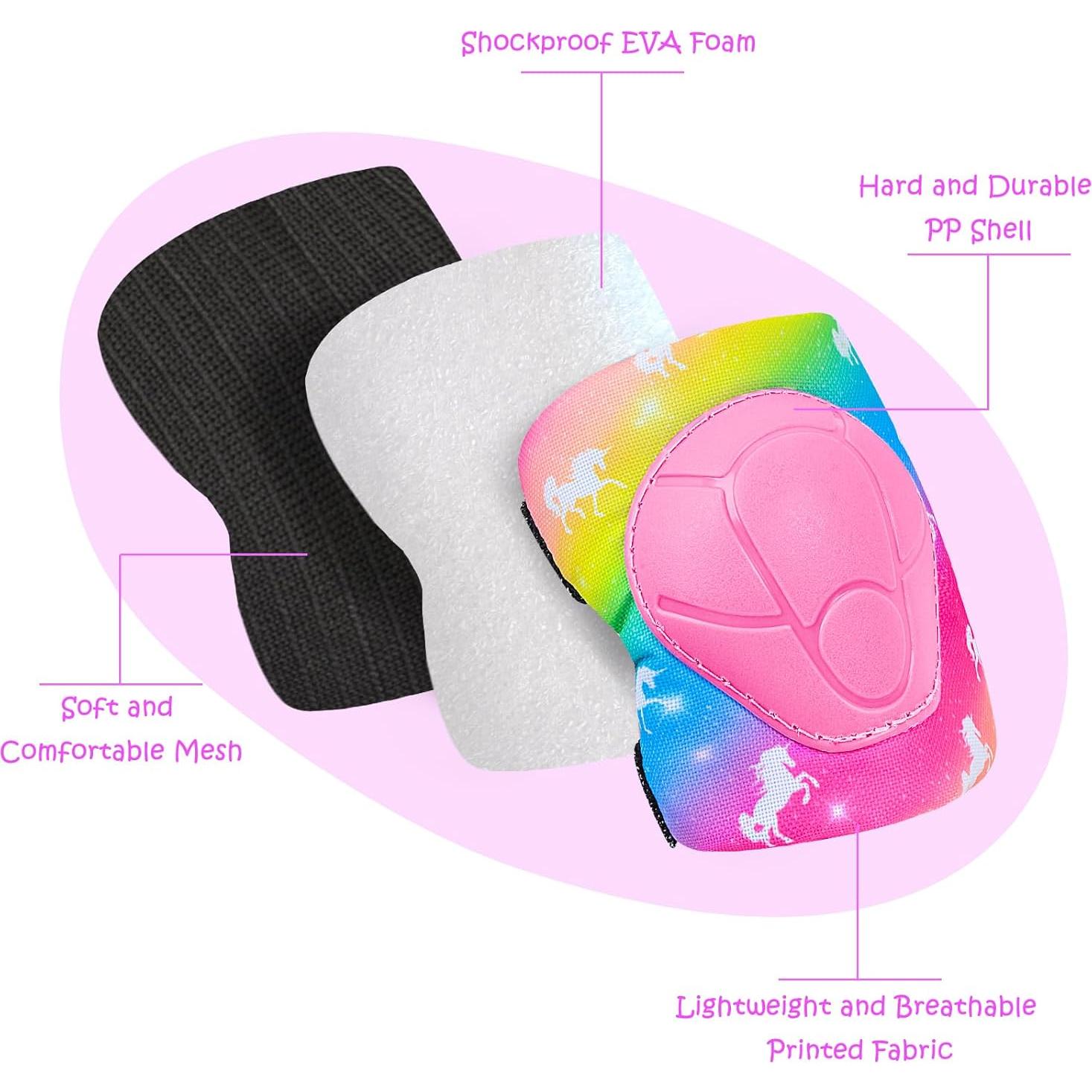 Conjunto de Protección Infantil PAMAID Unicornio Rosa 7 en 1