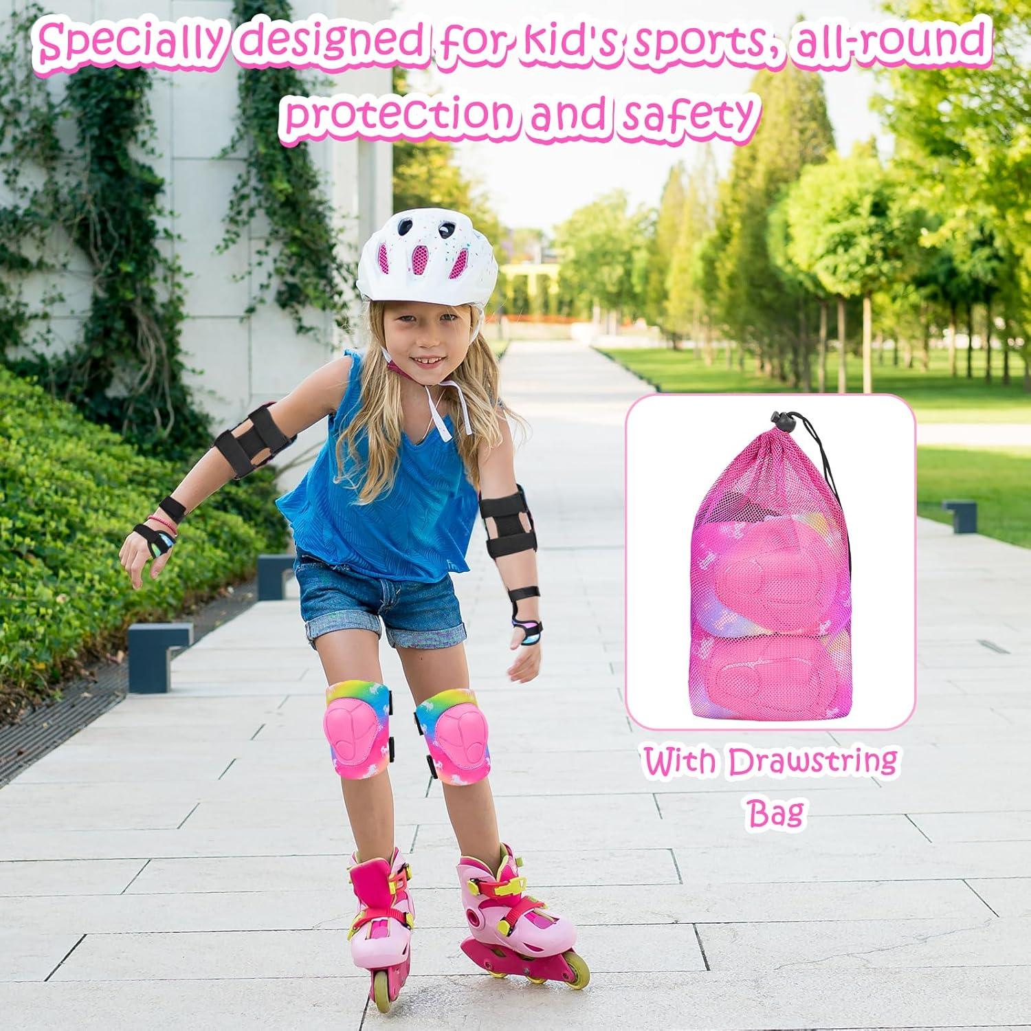 Conjunto de Protección Infantil PAMAID Unicornio Rosa 7 en 1