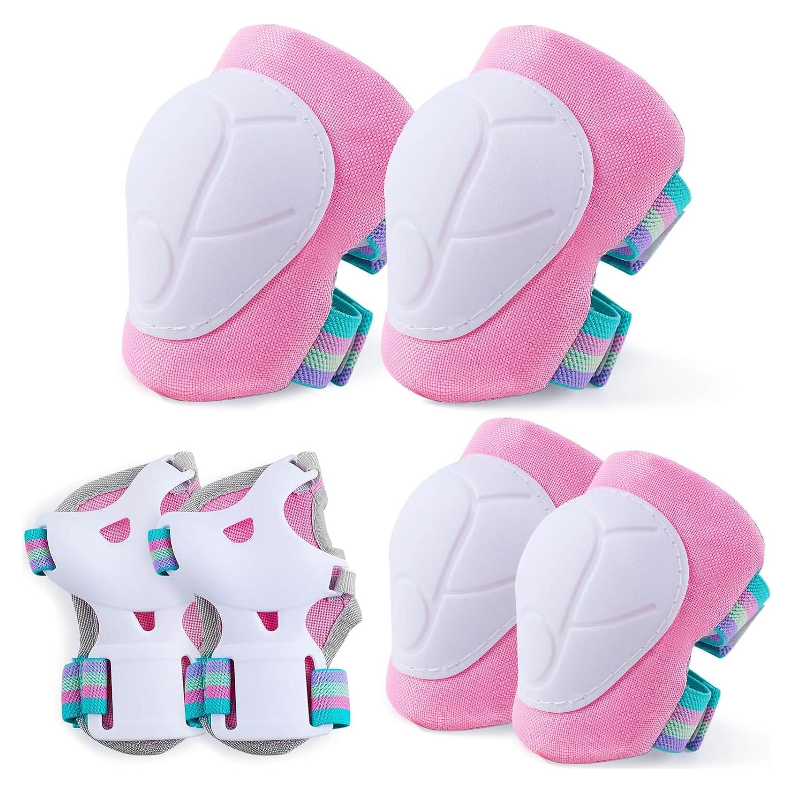 Conjunto de Protección FIODAY para Niños 3-8 Años Rosa