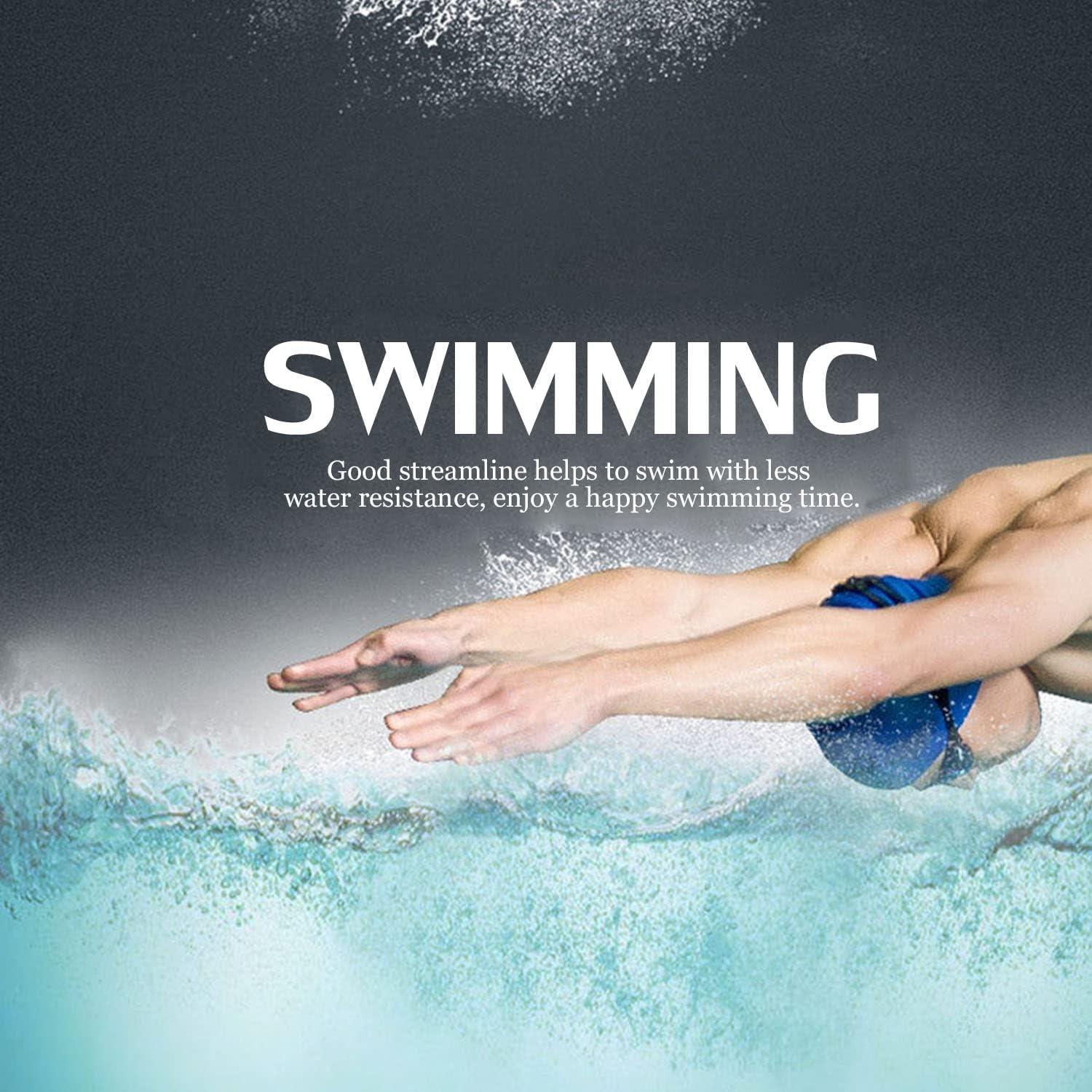 Gorro de Natación de Silicona Uttpll Impermeable Unisex