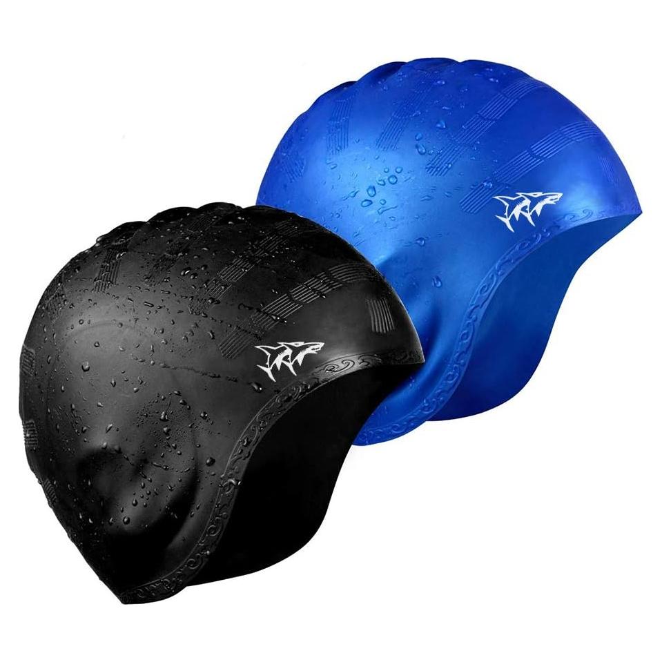 Gorro de Natación Cimkiz para Cabello Largo - Silicona Impermeable