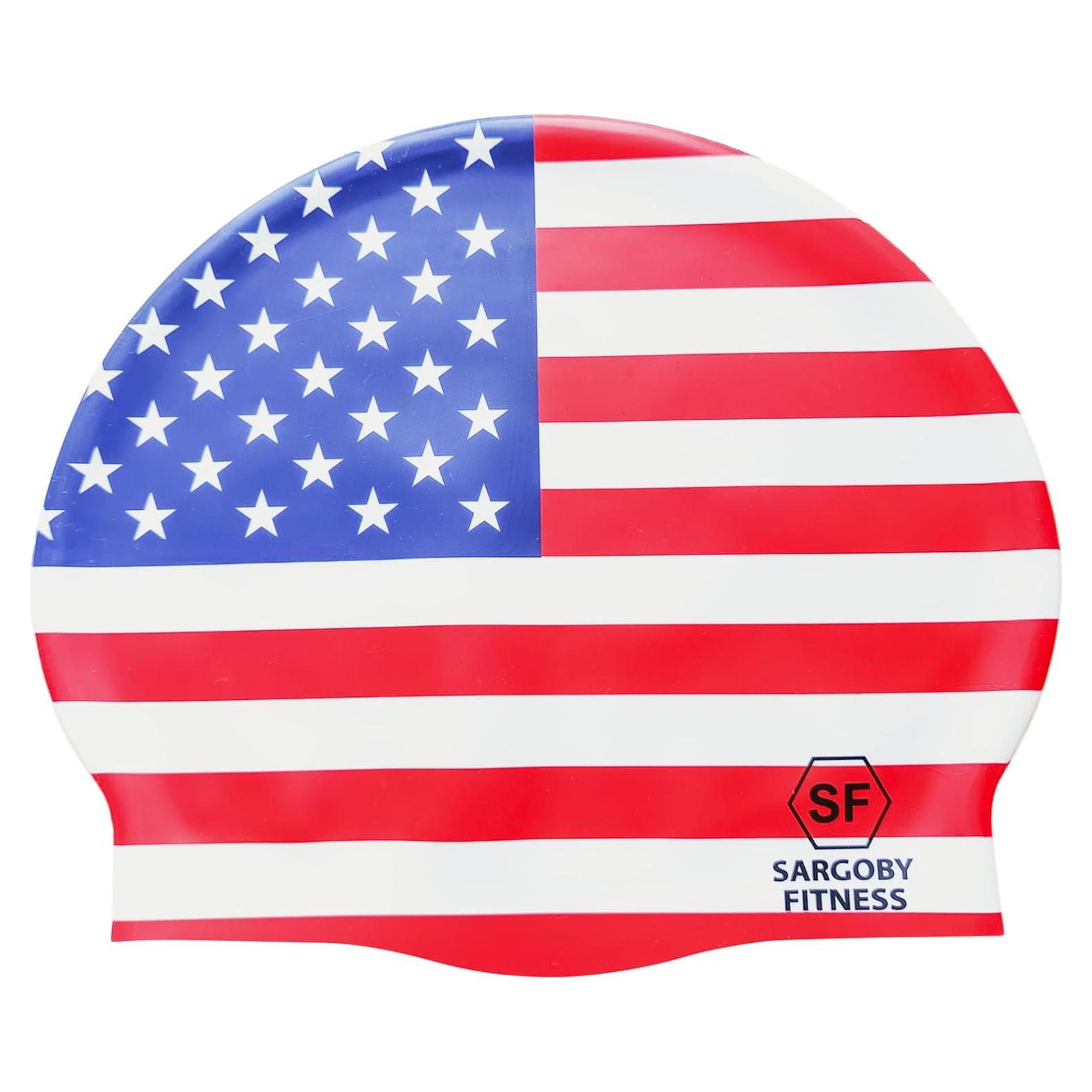 Gorro de Natación Sargoby Fitness Silicona Rosa Adulto