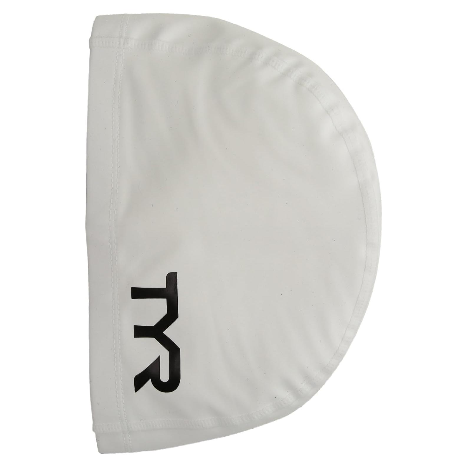 Gorro de Natación de Silicona TYR Comfort Unisex Blanco