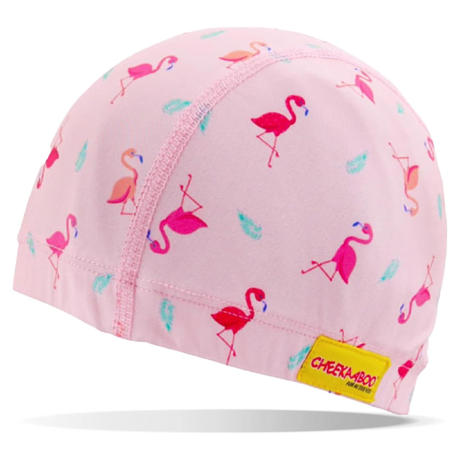 Gorro de natación Cheekaaboo para niños 2-8 años rosa