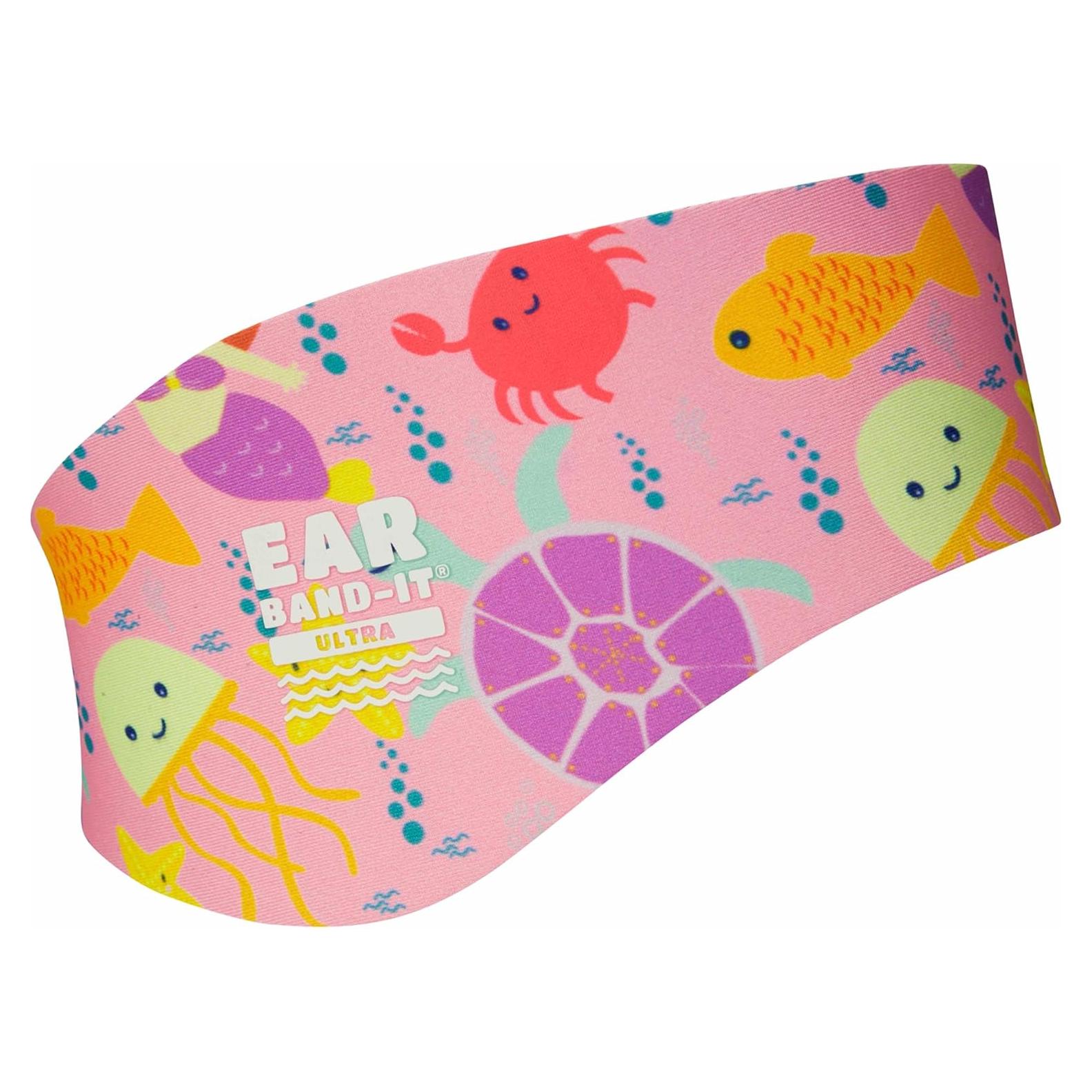 Banda para la Cabeza Ear Band-It Ultra Neopreno Natación Niños y Adultos