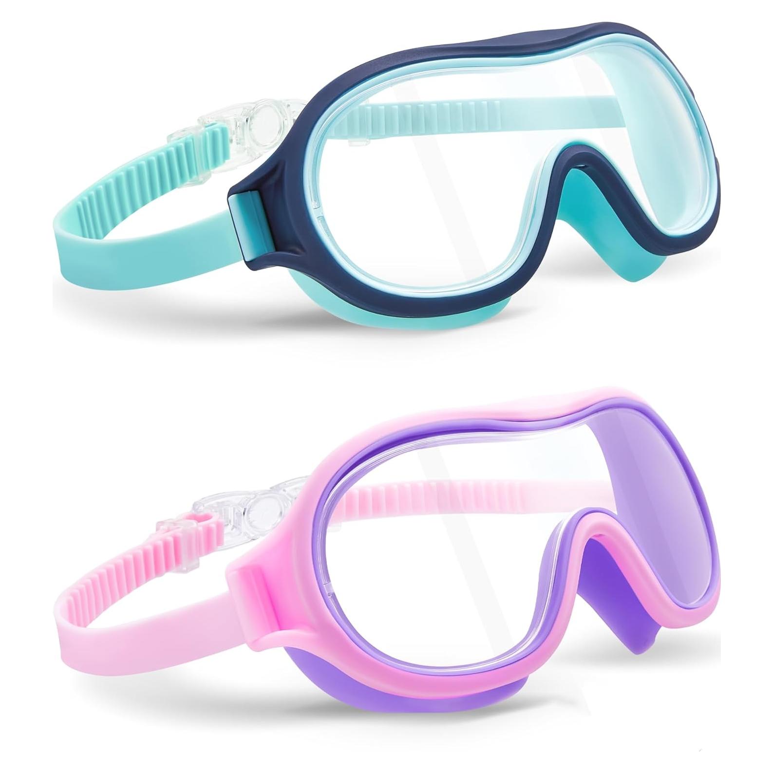 Gafas de Natación Aegend para Niños 3-15 Años Antivaho UV