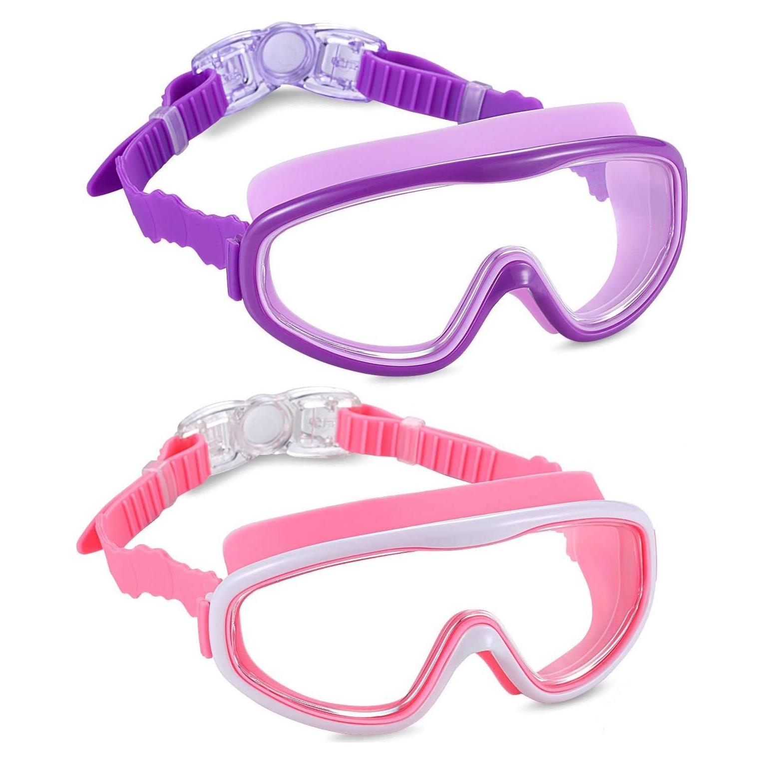 Gafas de Natación Yizerel para Niños x2 - Antivaho y UV