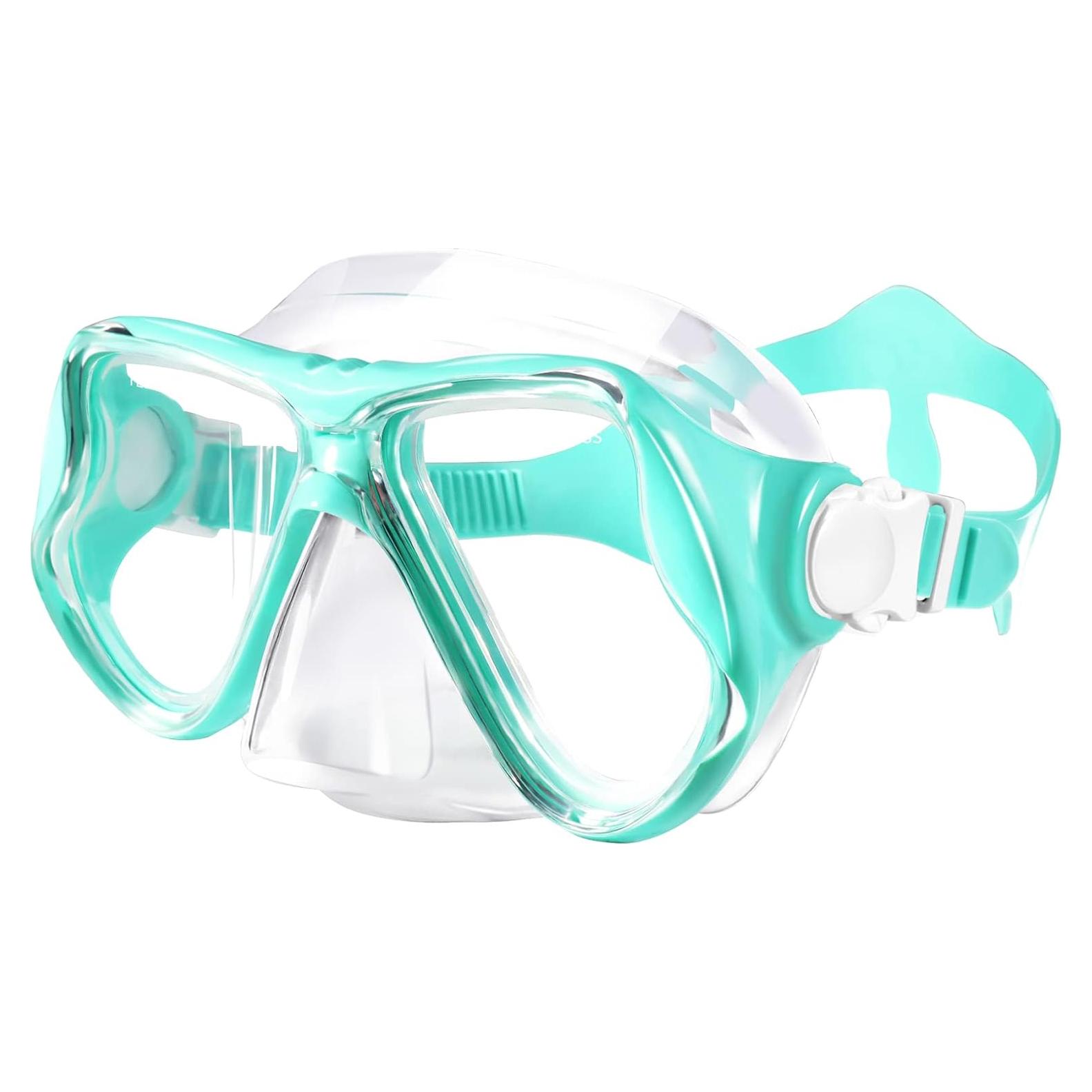 Gafas de natación Keary con máscara de buceo 180° vista clara