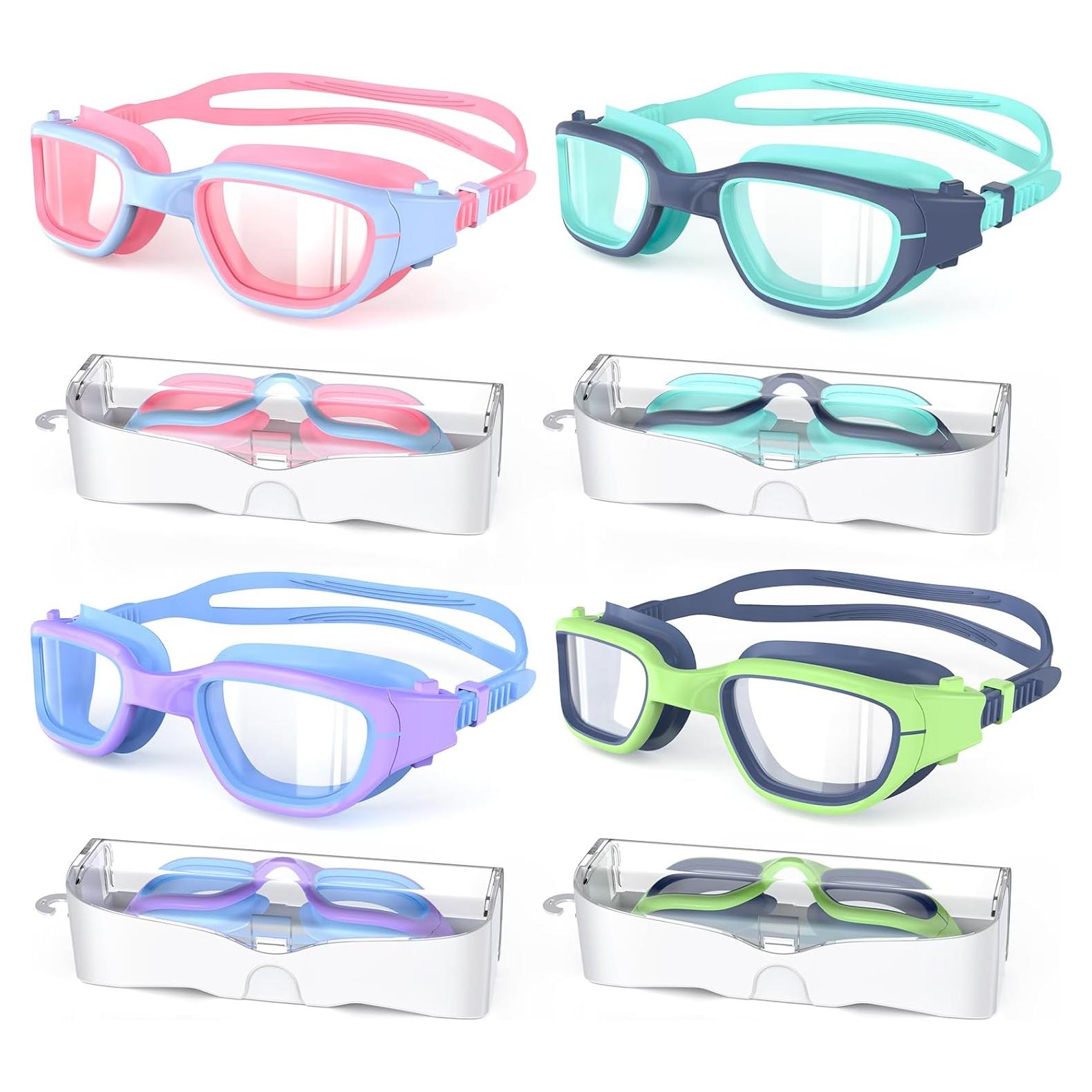 Gafas de natación para niños Zeligerstar 6-14 años UV anti-vaho