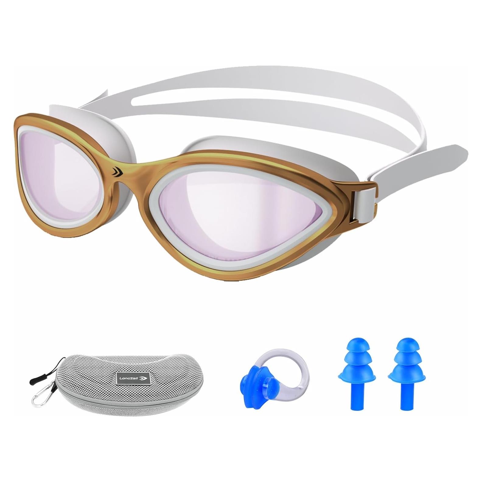 Gafas de Natación Longsail Polarizadas Antivaho UV Unisex