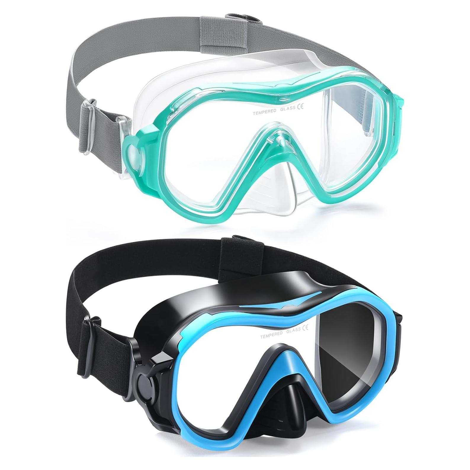 Gafas de Natación Supertrip QS010 con Cubierta Nasal y Correa Ajustable