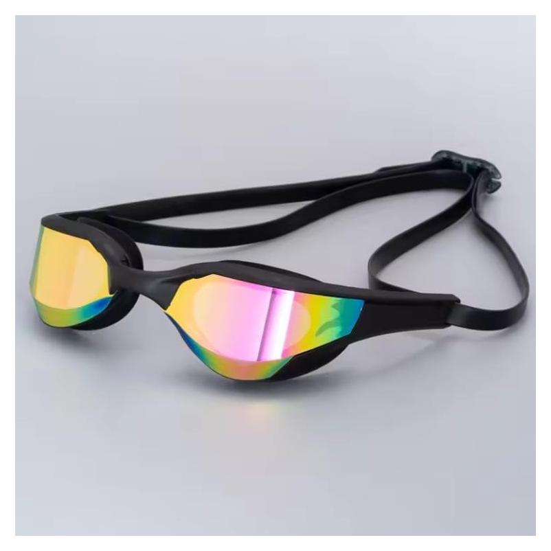 Gafas de natación VLX Extreme negras con lente espejada