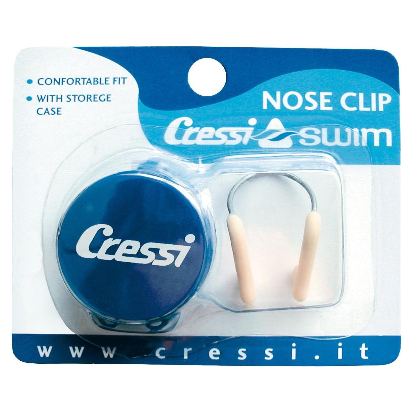 Cressi Tapones para Oídos y Pinzas para Nariz Unisex Adultos
