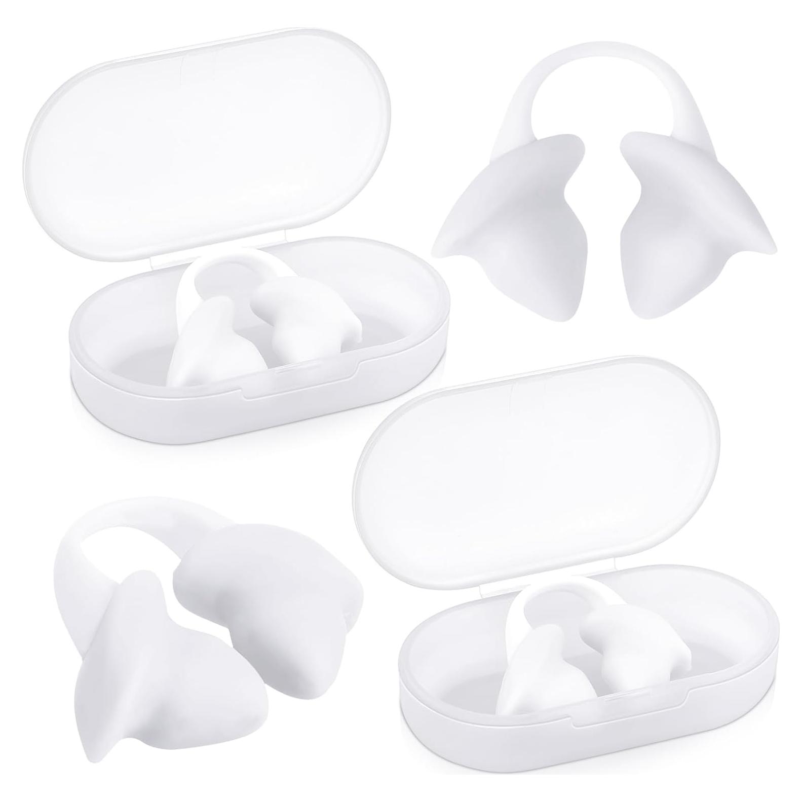 Tapones de Nariz para Natación Soulchen XLN1111 Silicona 2 Pcs