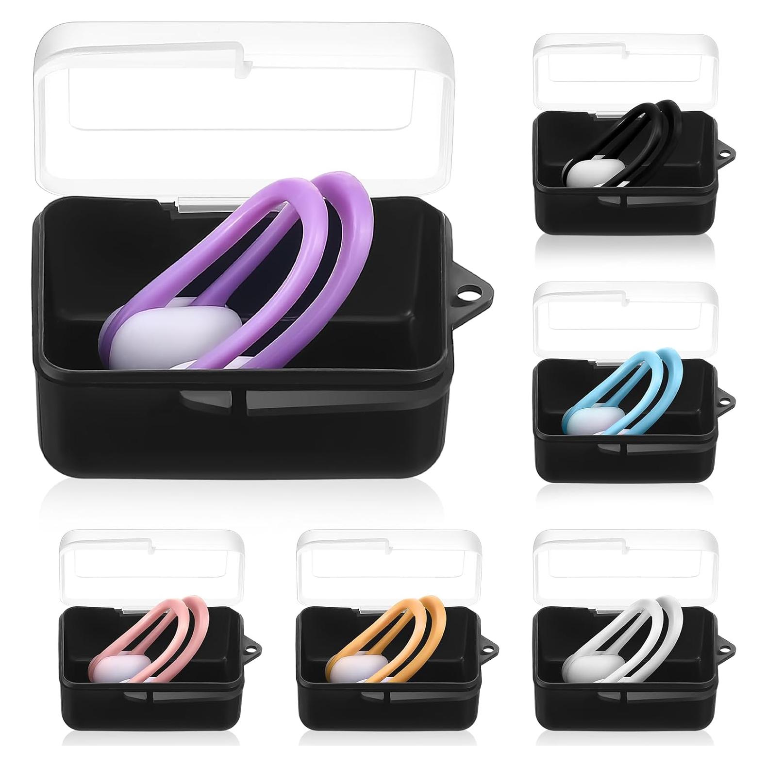 Hiboom Set de 6 Clips de Nariz para Nadar y Bucear