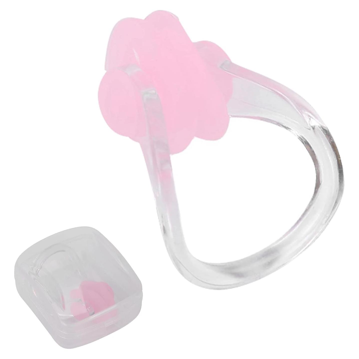 Clip de Nariz para Natación Hapivida - 2 Pcs Silicona Rosa