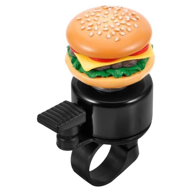 Timbre de bicicleta divertido ZhangyiHot hamburguesa grande