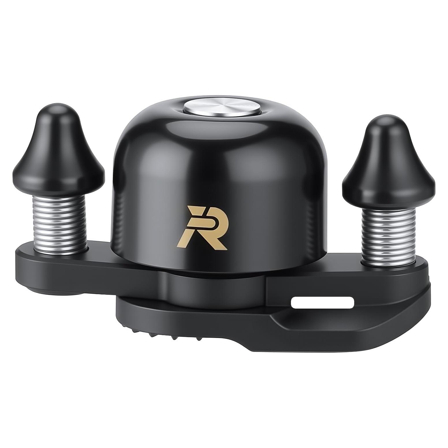 Campana de Bicicleta POWVINE Doble Martillo 100dB Ajustable