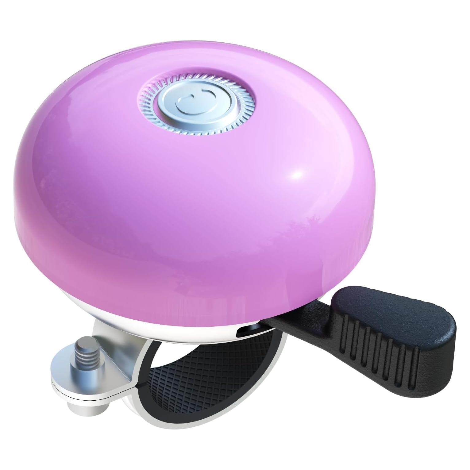 Campana de Bicicleta Greallthy Clásica Rosa para Manillar