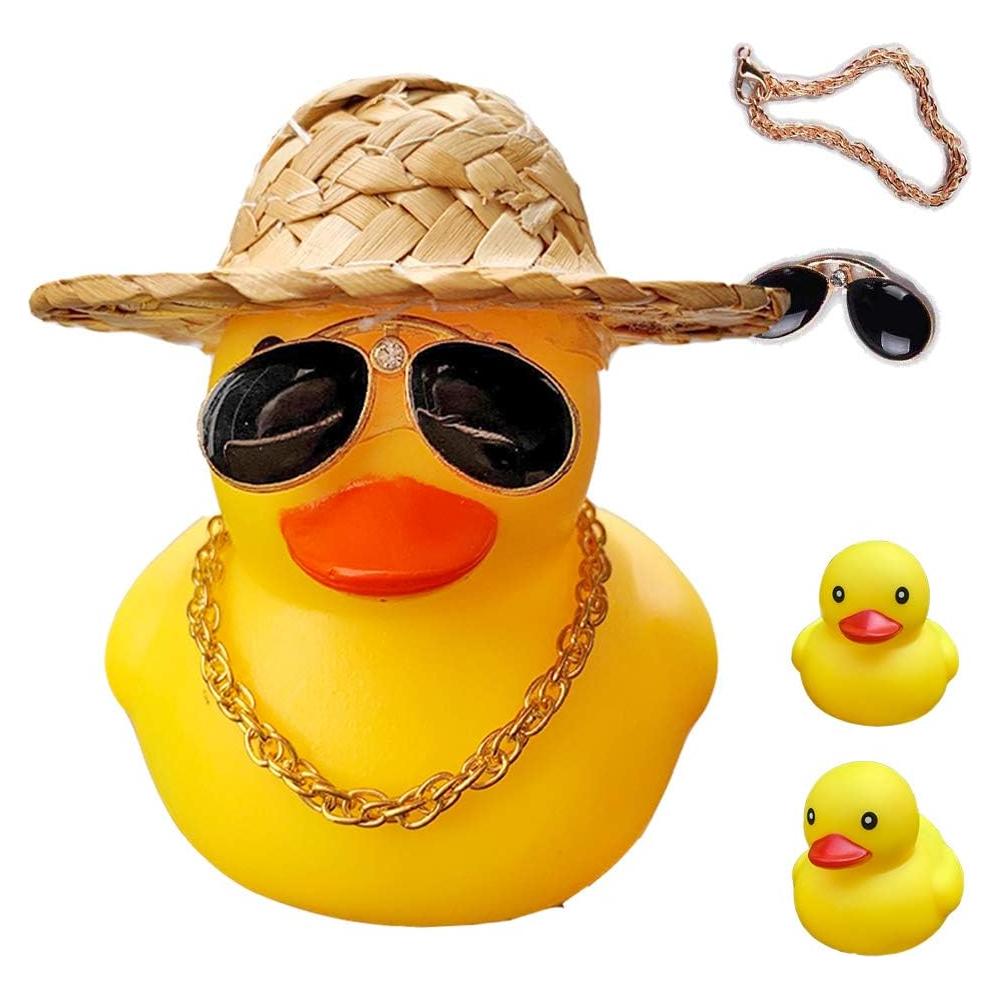 Timbre de Bicicleta ACEDOAMARE Pato Amarillo con Luz LED