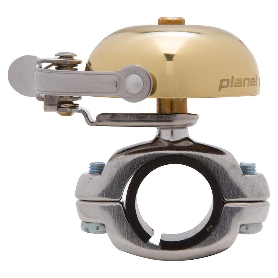 Campana de Seguridad Clásica Planet Bike de Acero Latón 22.3-26mm