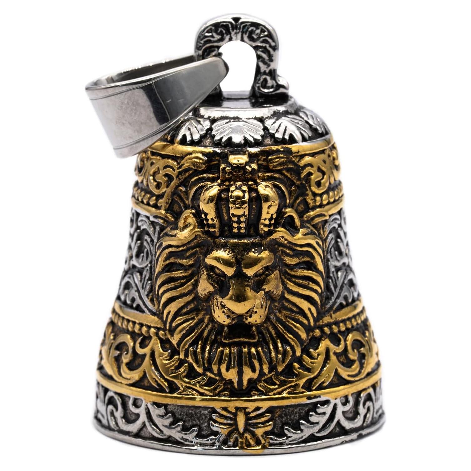 Campana de Motocicleta Guardian MOYOZZ Cabeza de León 3.81cm