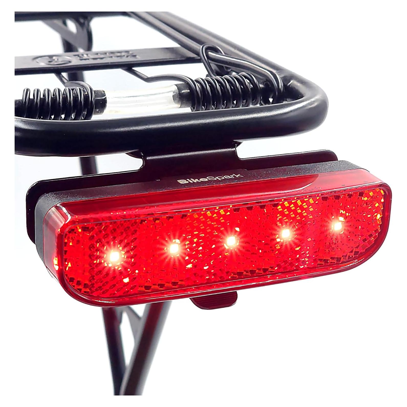 Luz Trasera BikeSpark BKS-G5 Recargable Tipo-C 10 Lúmenes