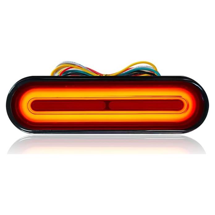 Luz LED Doble Color BlyilyB para Motocicleta 12-80V