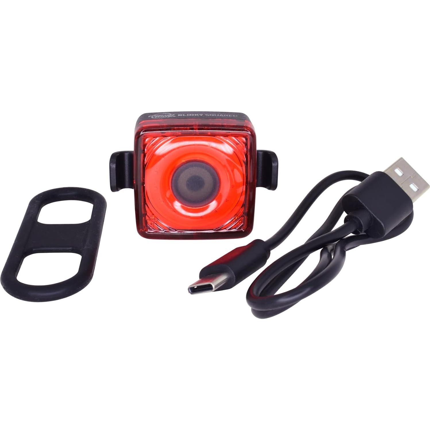 Luz Trasera Planet Bike Blinky Squared LED 30 Lúmenes