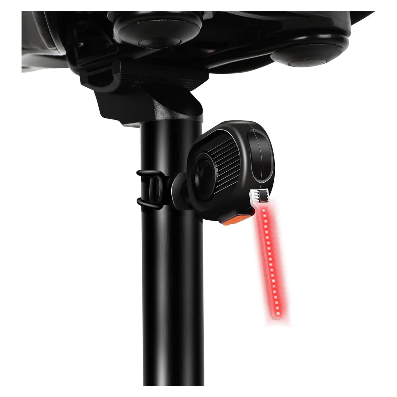 Luz Trasera LED CTHDZSW para Bicicleta, Recargable, Impermeable