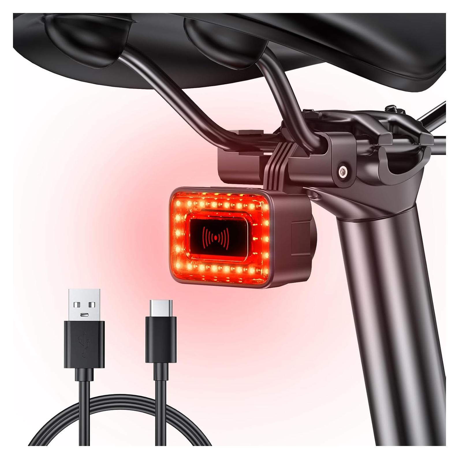 Luz Trasera de Radar Onvian KS-SF31 Recargable IPX64